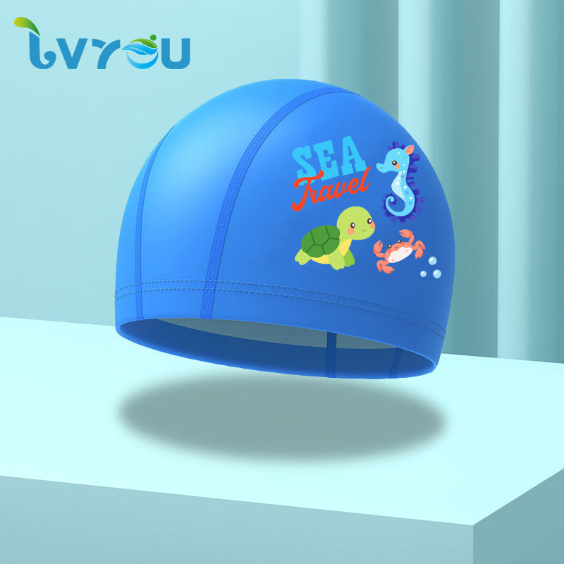 Kids Swim Cap – Cute Design with Ear Protection