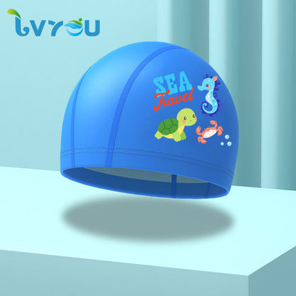 Kids Swim Cap – Cute Design with Ear Protection