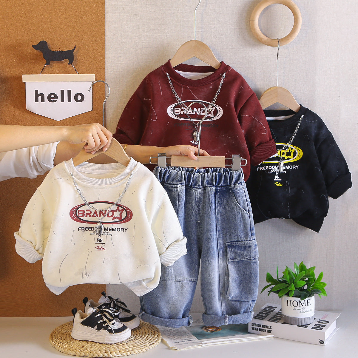 Boys Sweatshirt Set