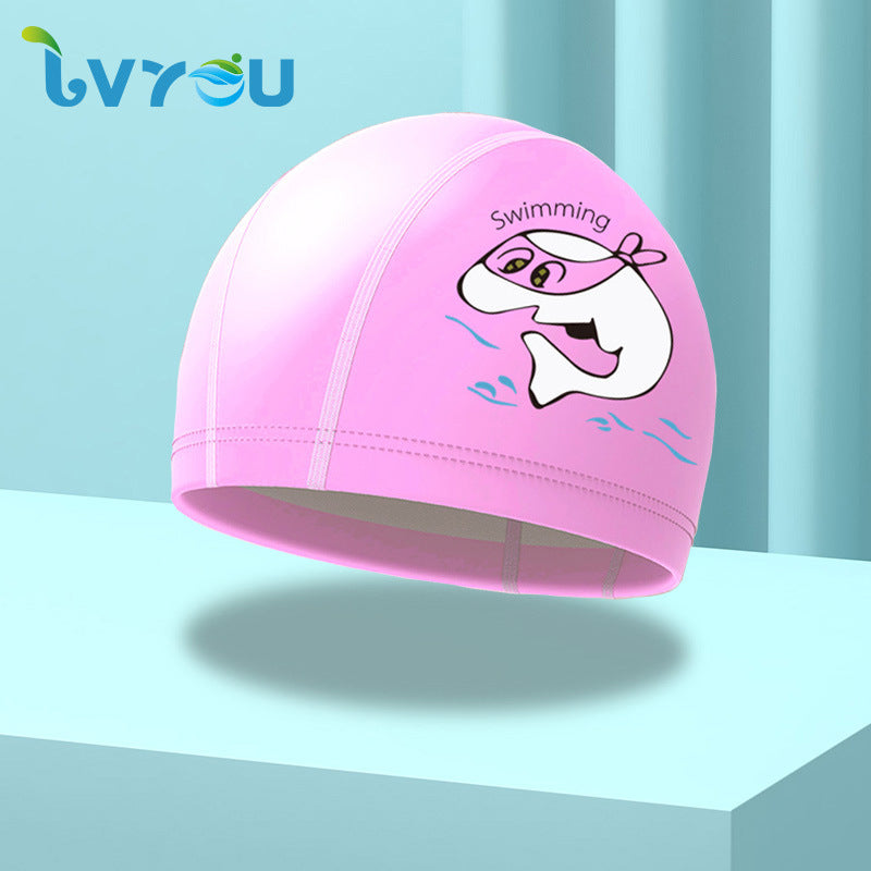 Kids Swim Cap – Cute Design with Ear Protection