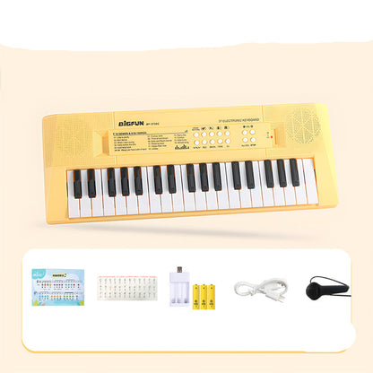 37-Key Kids Electronic Keyboard with Microphone