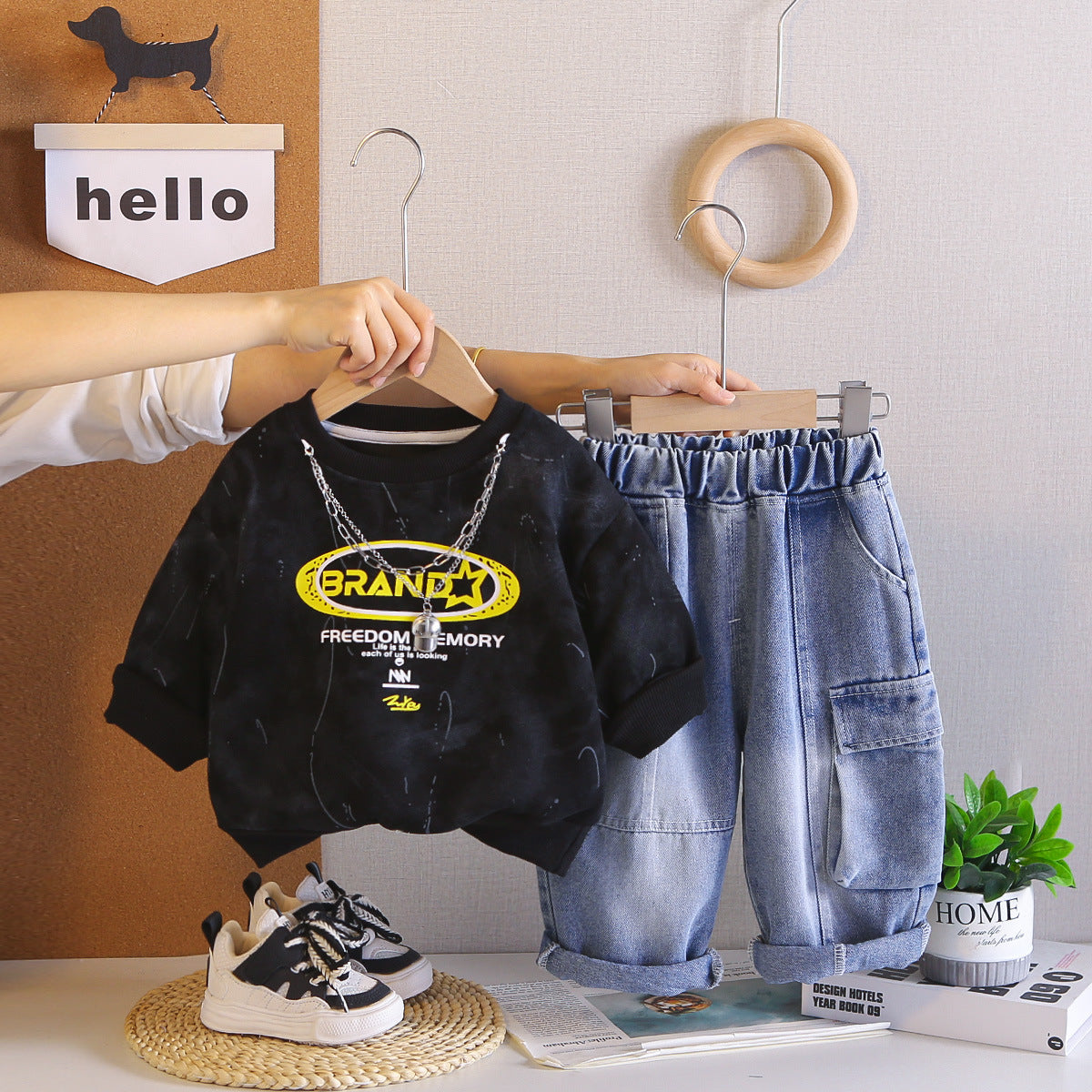 Boys Sweatshirt Set