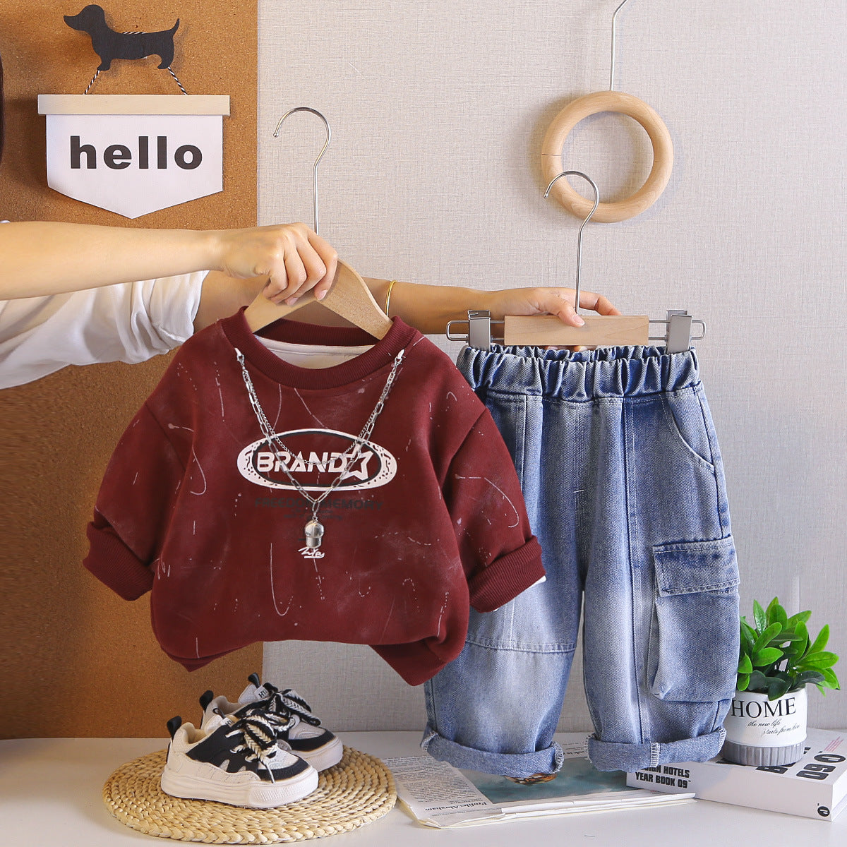 Boys Sweatshirt Set