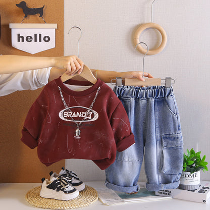 Boys Sweatshirt Set