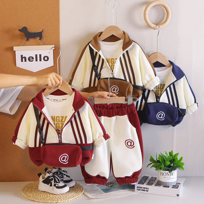 Boys Shoulder Bag 3-Piece Set