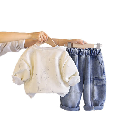 Boys Sweatshirt Set