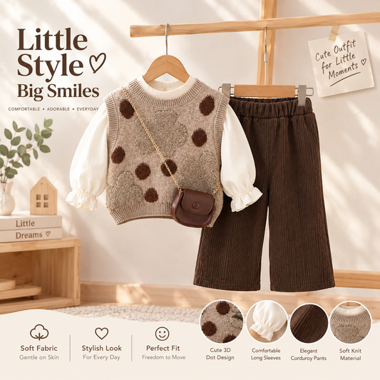 Girls 3-Piece Fashion Set