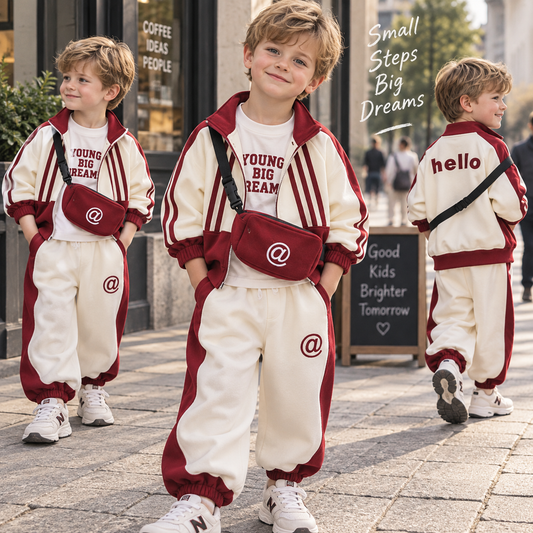 Boys Shoulder Bag 3-Piece Set