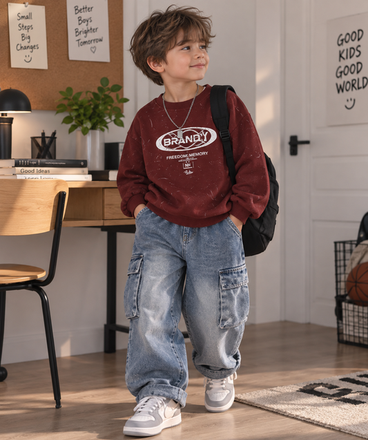 Boys Sweatshirt Set