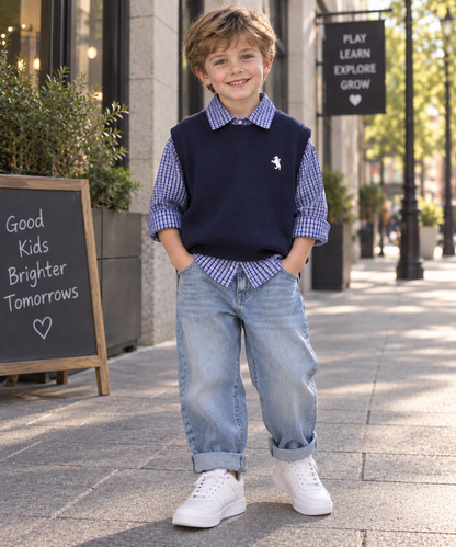 Boys Checkered 3-Piece Set