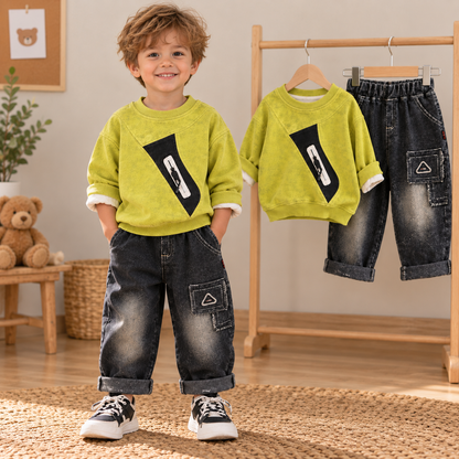 Boys Fleece Hoodie Set