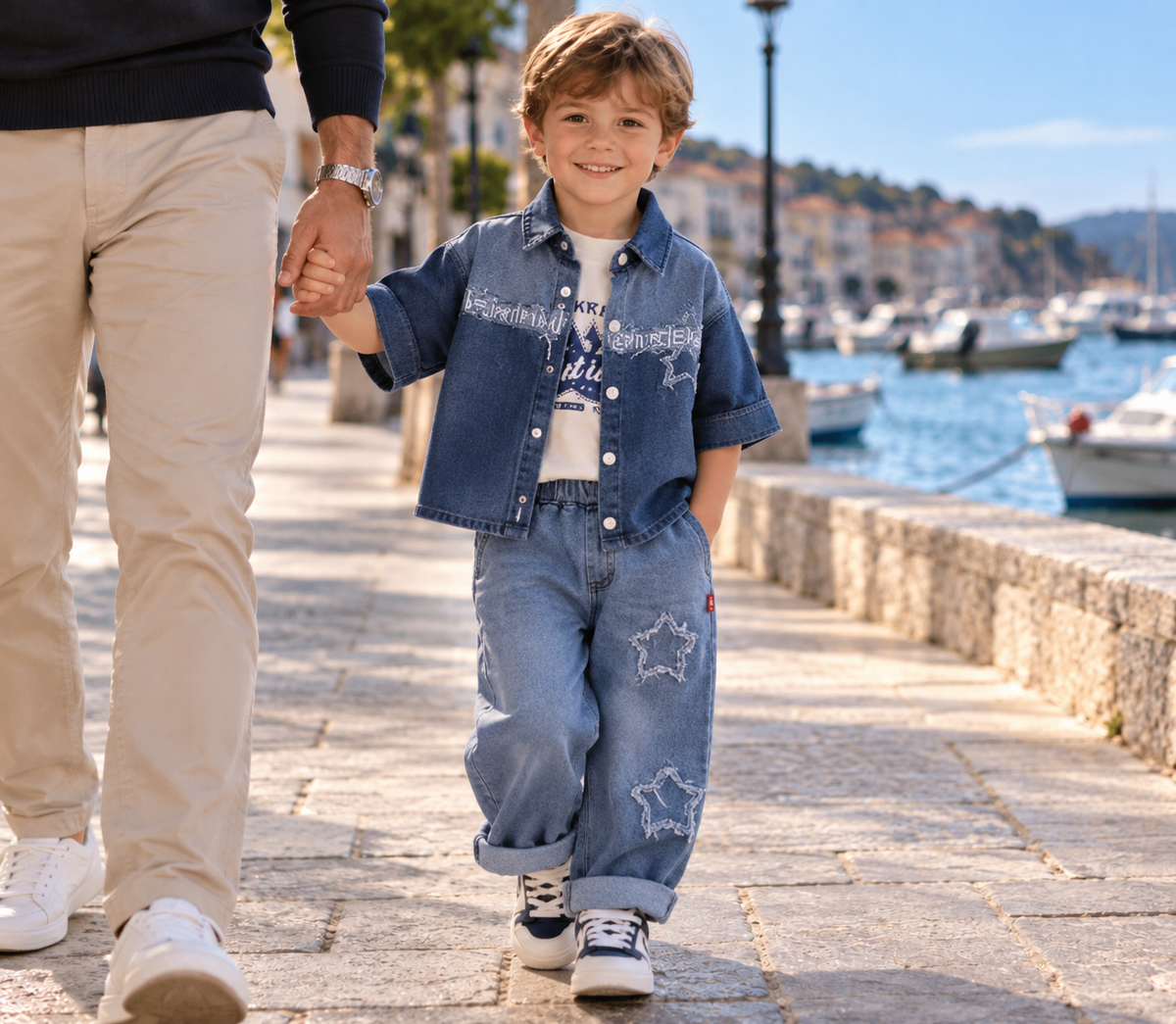 Boys Denim 3-Piece Set