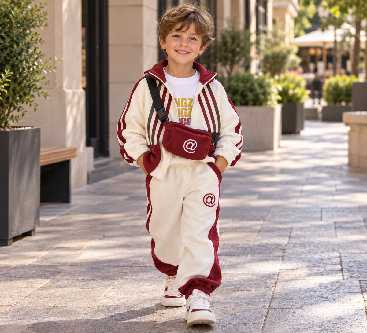 Boys Shoulder Bag 3-Piece Set