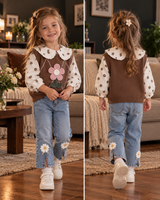 Girls Floral 3-Piece Set