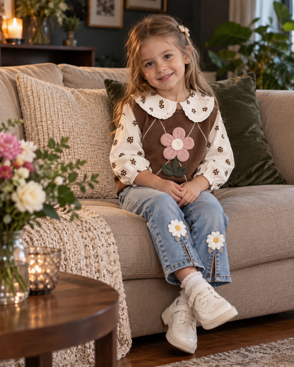 Girls Floral 3-Piece Set