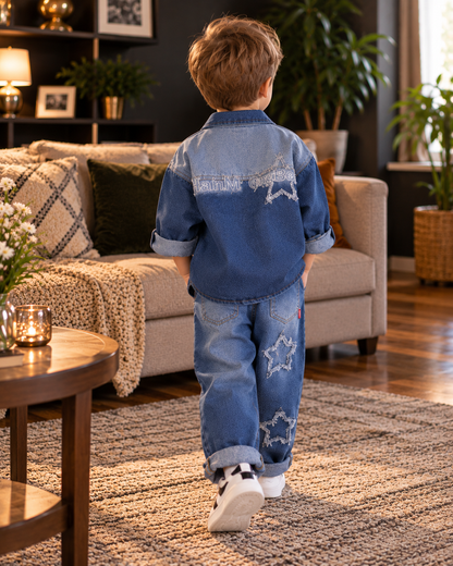 Boys Denim 3-Piece Set