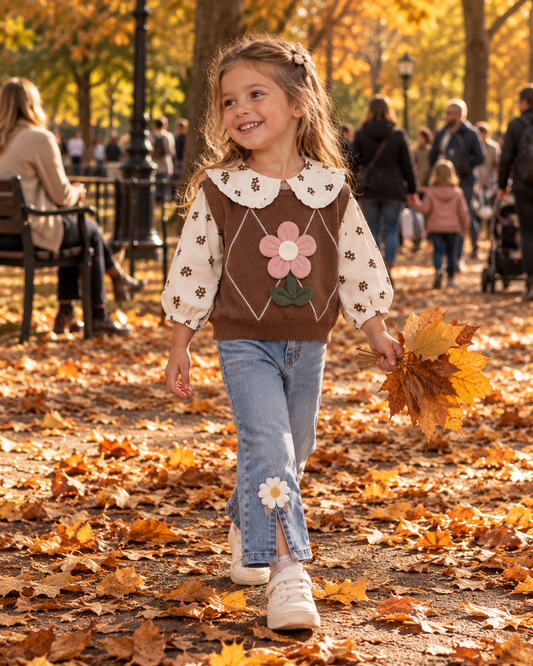 Girls Floral 3-Piece Set