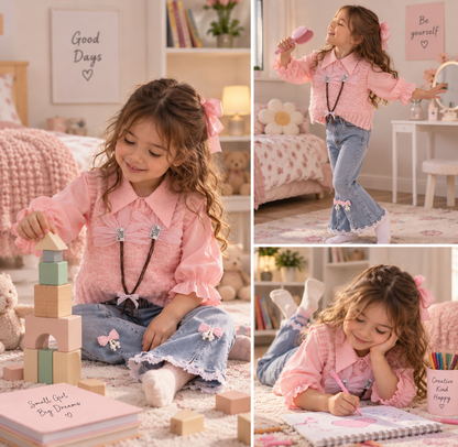 Girls Floral 3-Piece Set