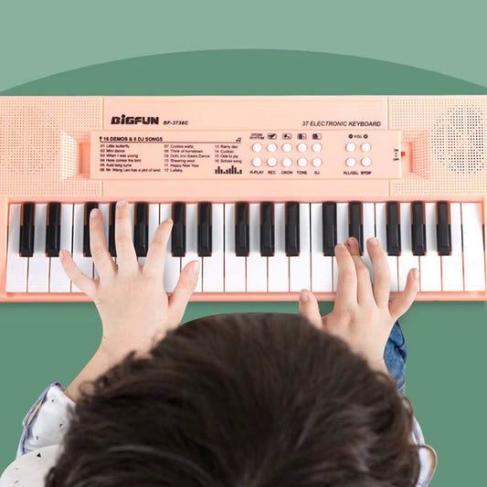 37-Key Kids Electronic Keyboard with Microphone