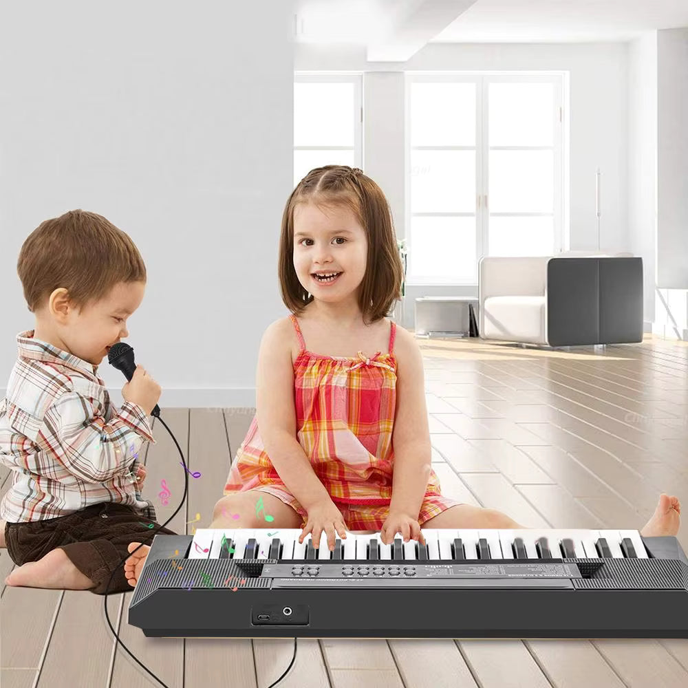 37-Key Kids Electronic Keyboard with Microphone