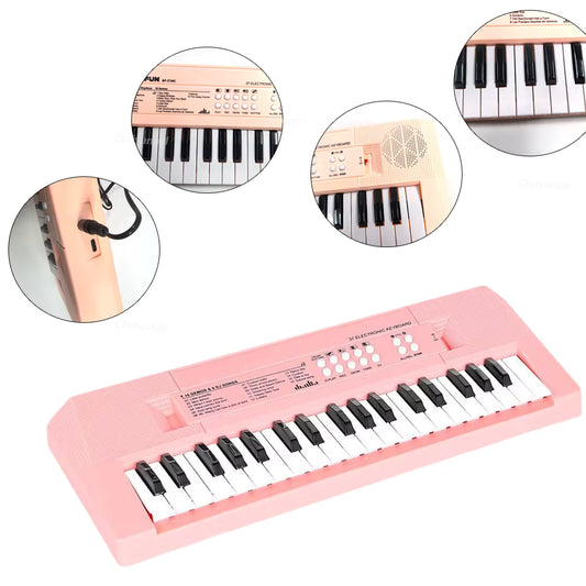 37-Key Kids Electronic Keyboard with Microphone