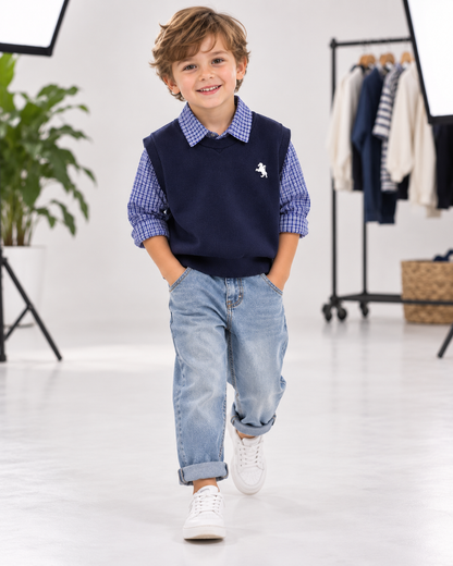 Boys Checkered 3-Piece Set