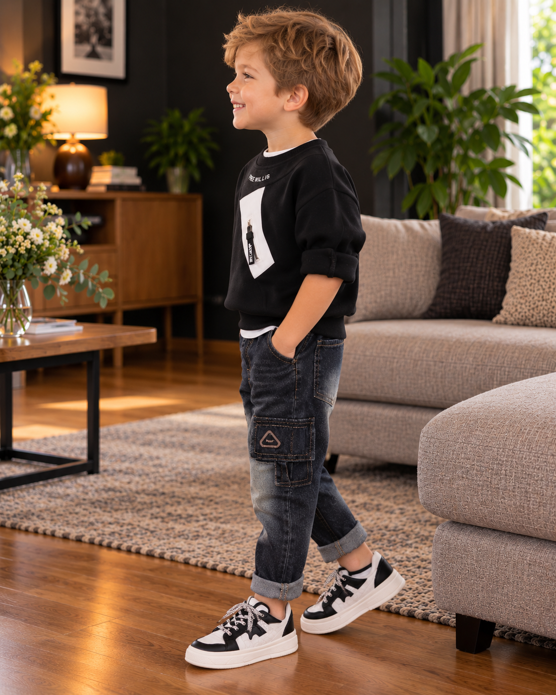 Boys Fleece Hoodie Set