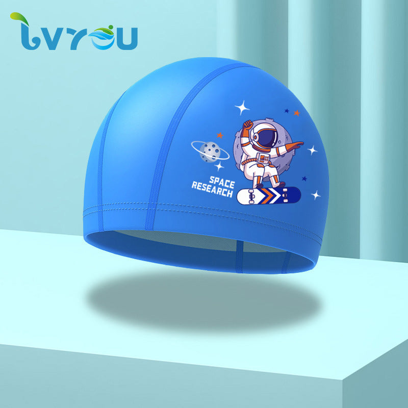 Kids Swim Cap – Cute Design with Ear Protection