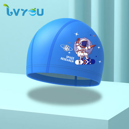 Kids Swim Cap – Cute Design with Ear Protection