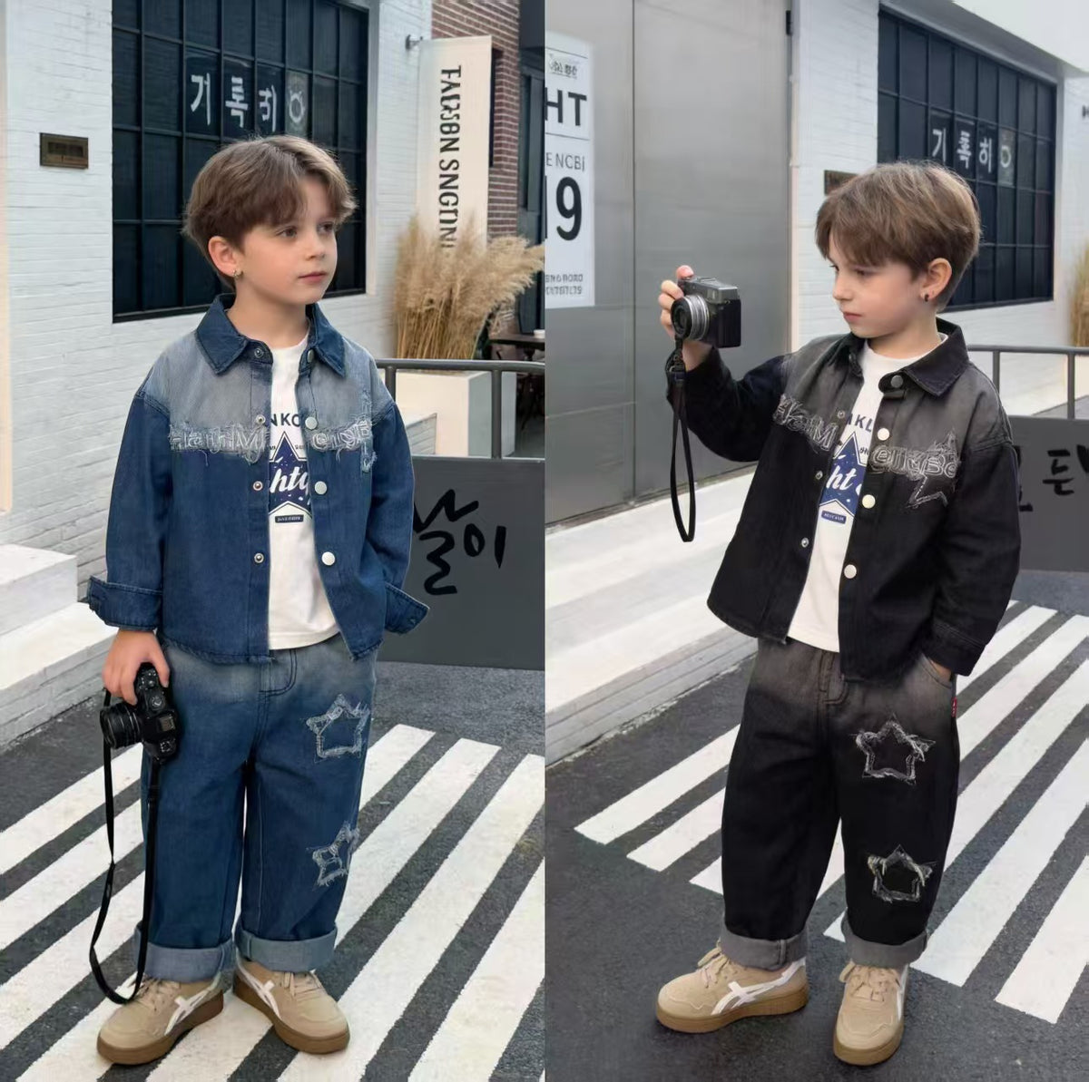 Boys Denim 3-Piece Set