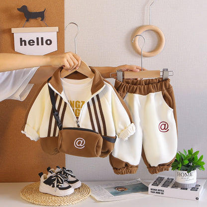 Boys Shoulder Bag 3-Piece Set
