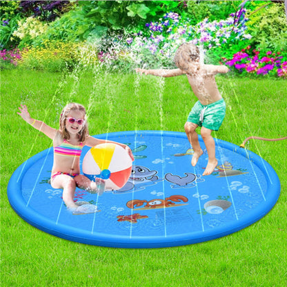 Kids Splash Pad – Outdoor Sprinkler Water Play Mat