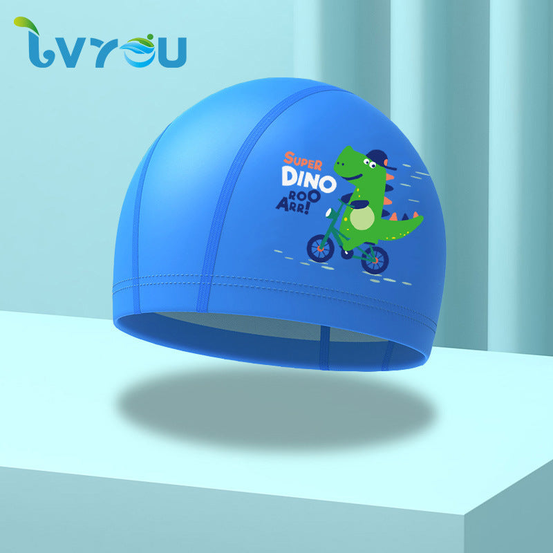 Kids Swim Cap – Cute Design with Ear Protection
