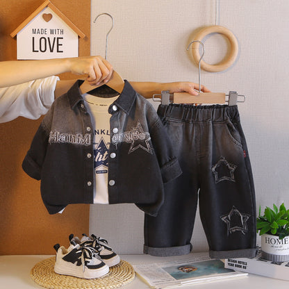 Boys Denim 3-Piece Set