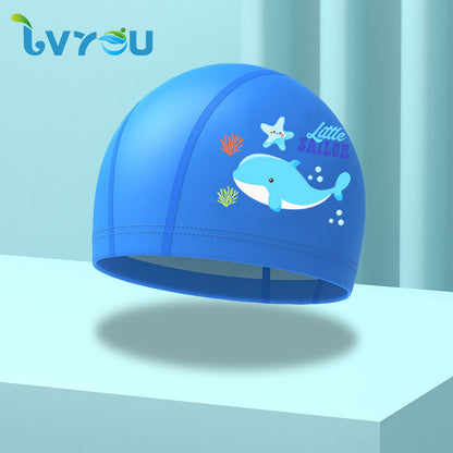 Kids Swim Cap – Cute Design with Ear Protection