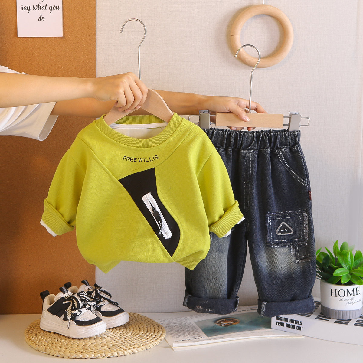Boys Fleece Hoodie Set
