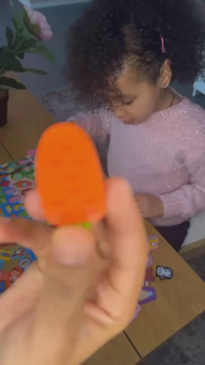 Montessori Wooden Magnetic Fishing & Math Puzzle Toy