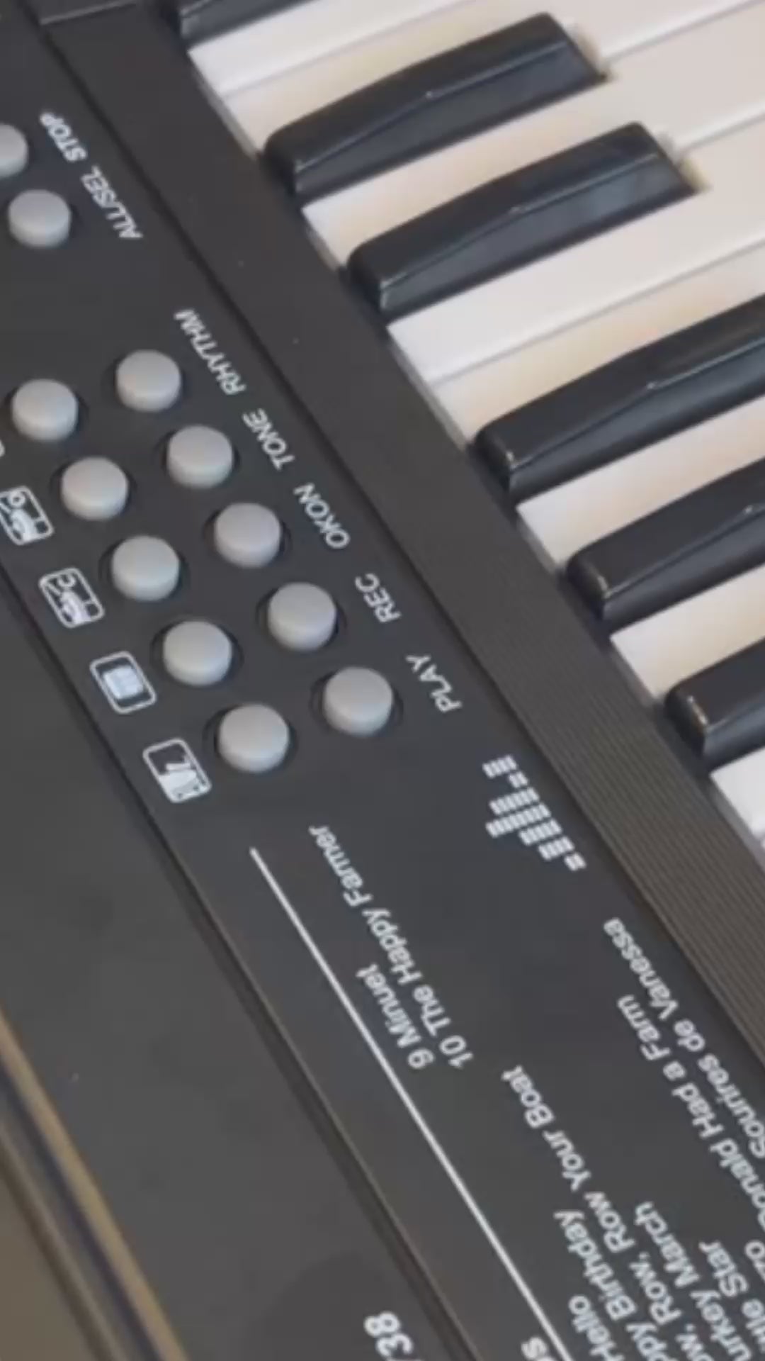 37-Key Kids Electronic Keyboard with Microphone